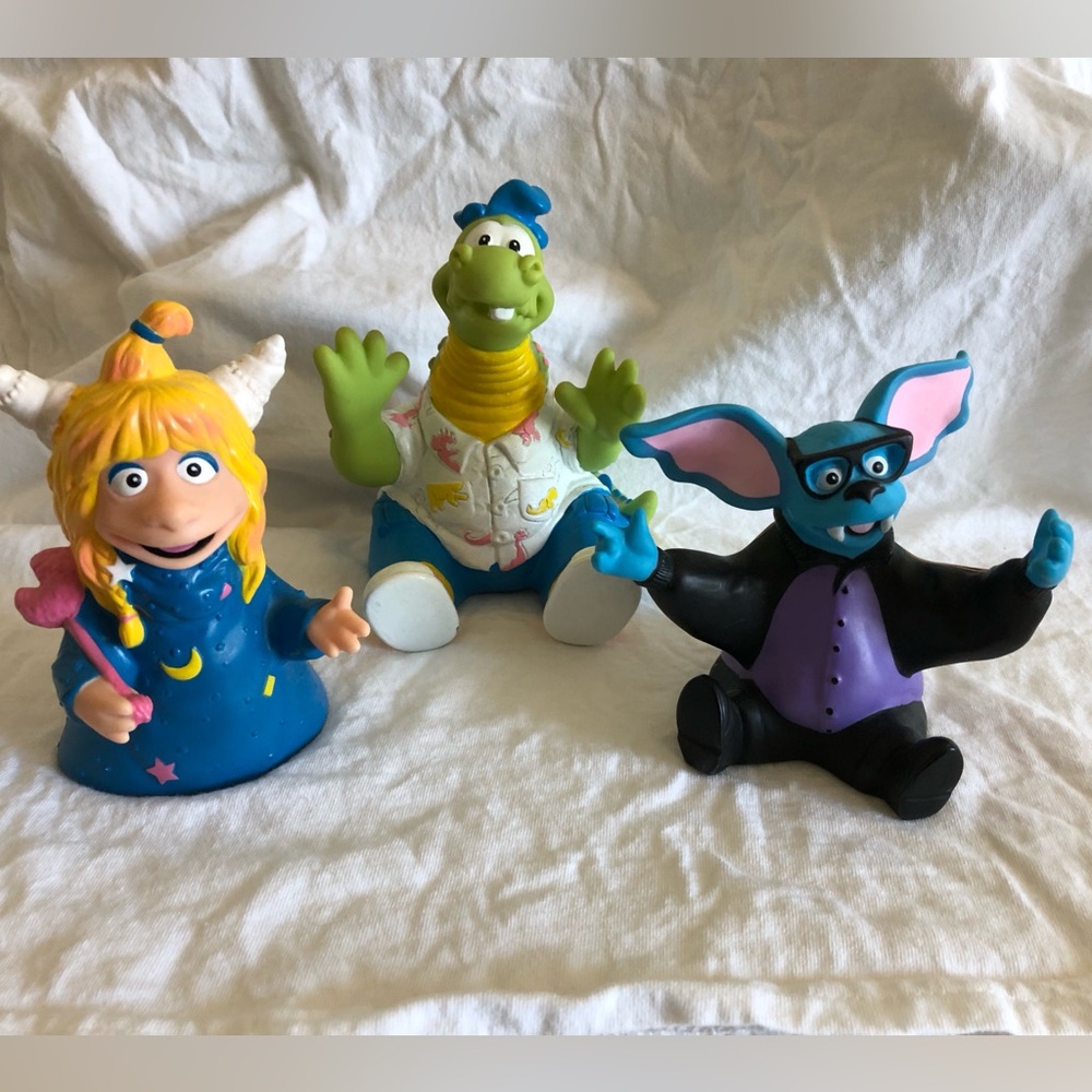 Eureeka’s Castle plastic hand puppets